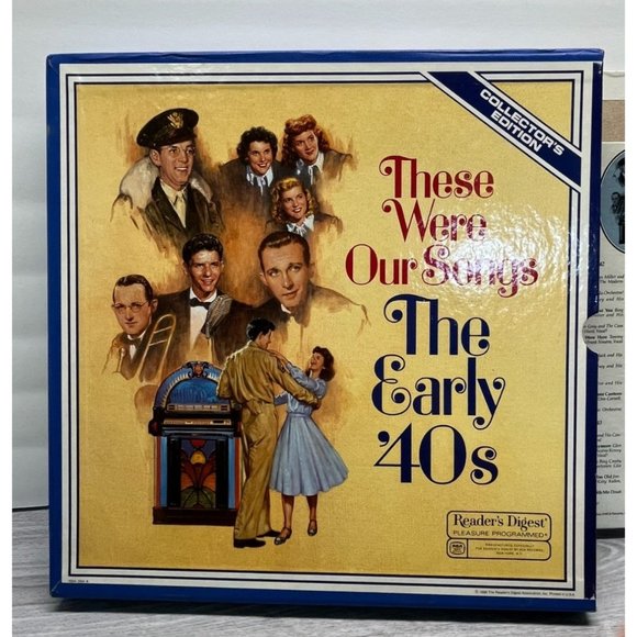 Those Were Our Songs The Early 40s Readers Digest RCA 7 LP Record Box Set - Picture 6 of 11